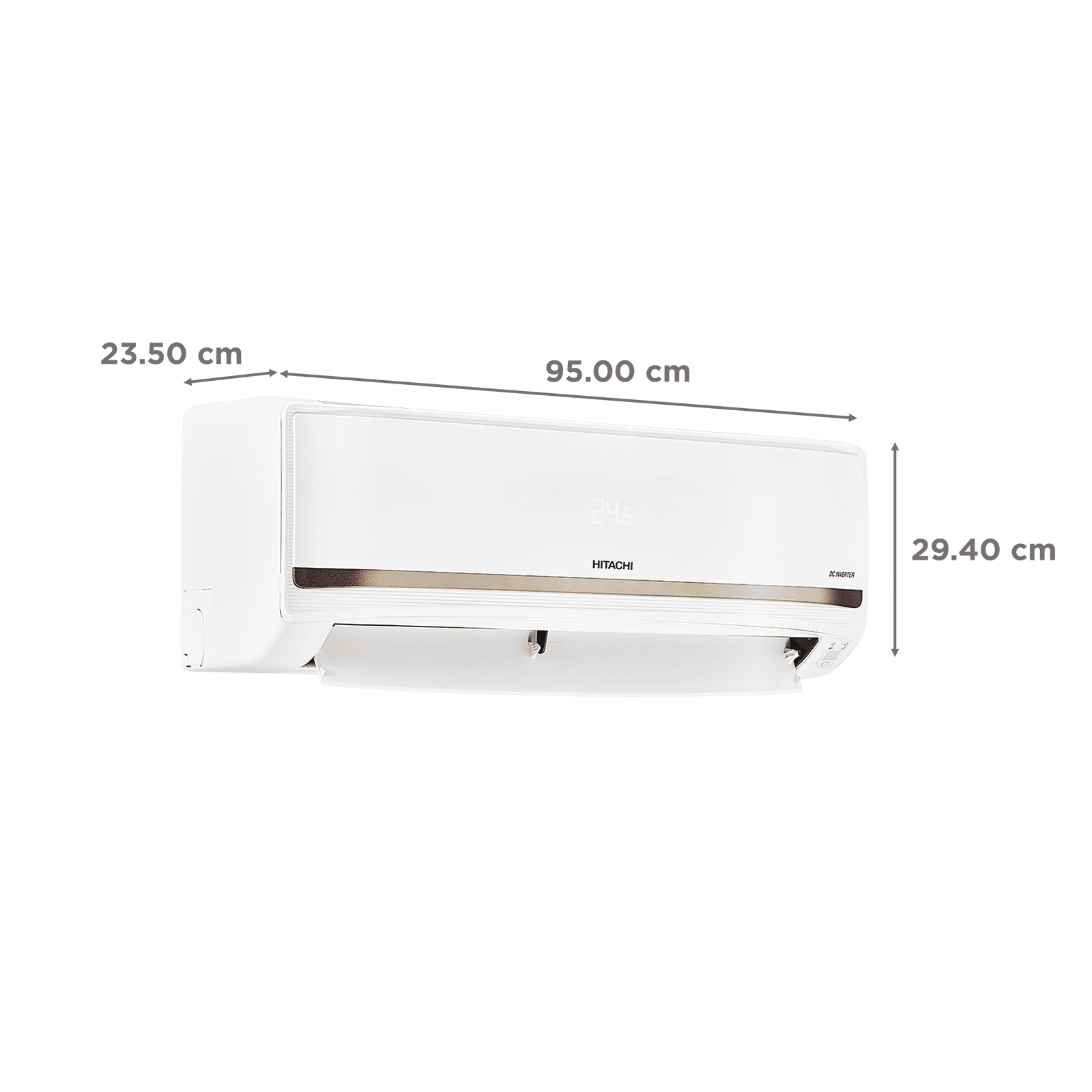 hissikoku Hitachi RAW318HIDO 1.5 Ton 3 Star Window AC | Kaze Plus Copper